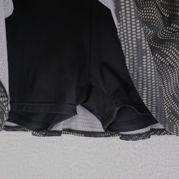 Adidas Primeblue Black Gray Gradient Large Skort Skirt‎ - Picture 3 of 8